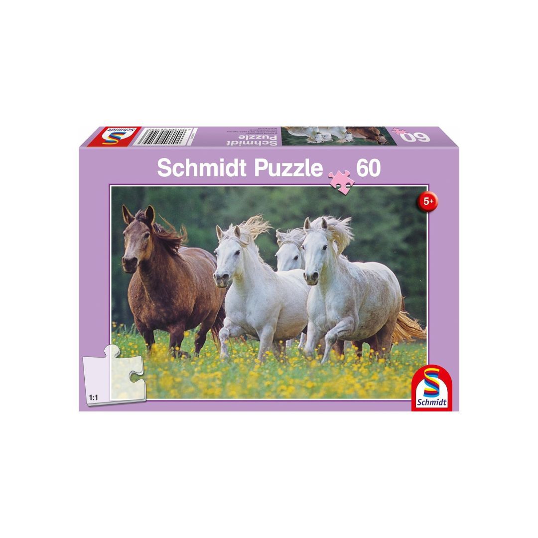 Schmidt - Puzzle Classique Au Galop - 60 pièces