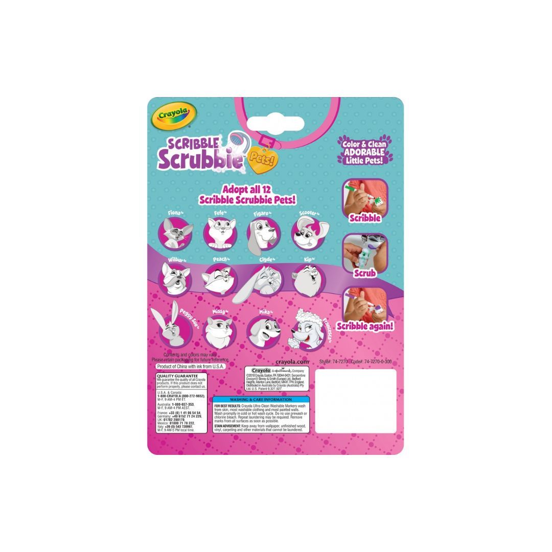 Goliath - Blister 1 animal lavable pastel