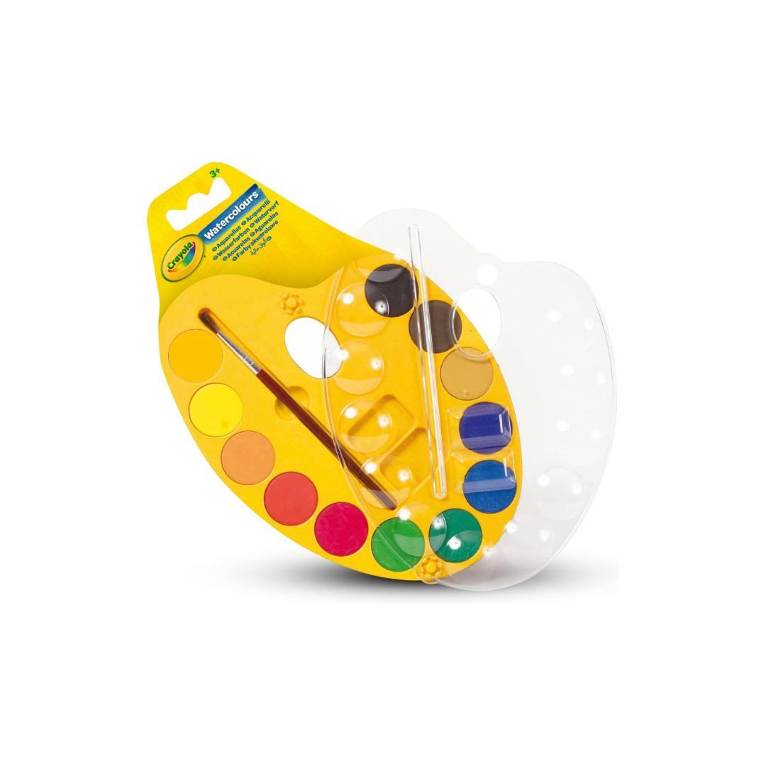 Crayola- Washable Watercolor Paint Palette