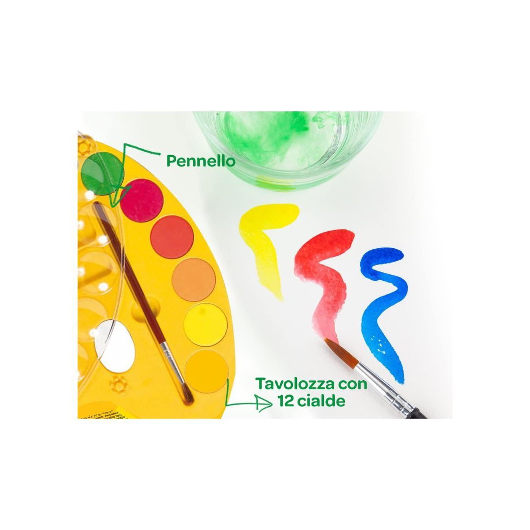 Crayola- Washable Watercolor Paint Palette