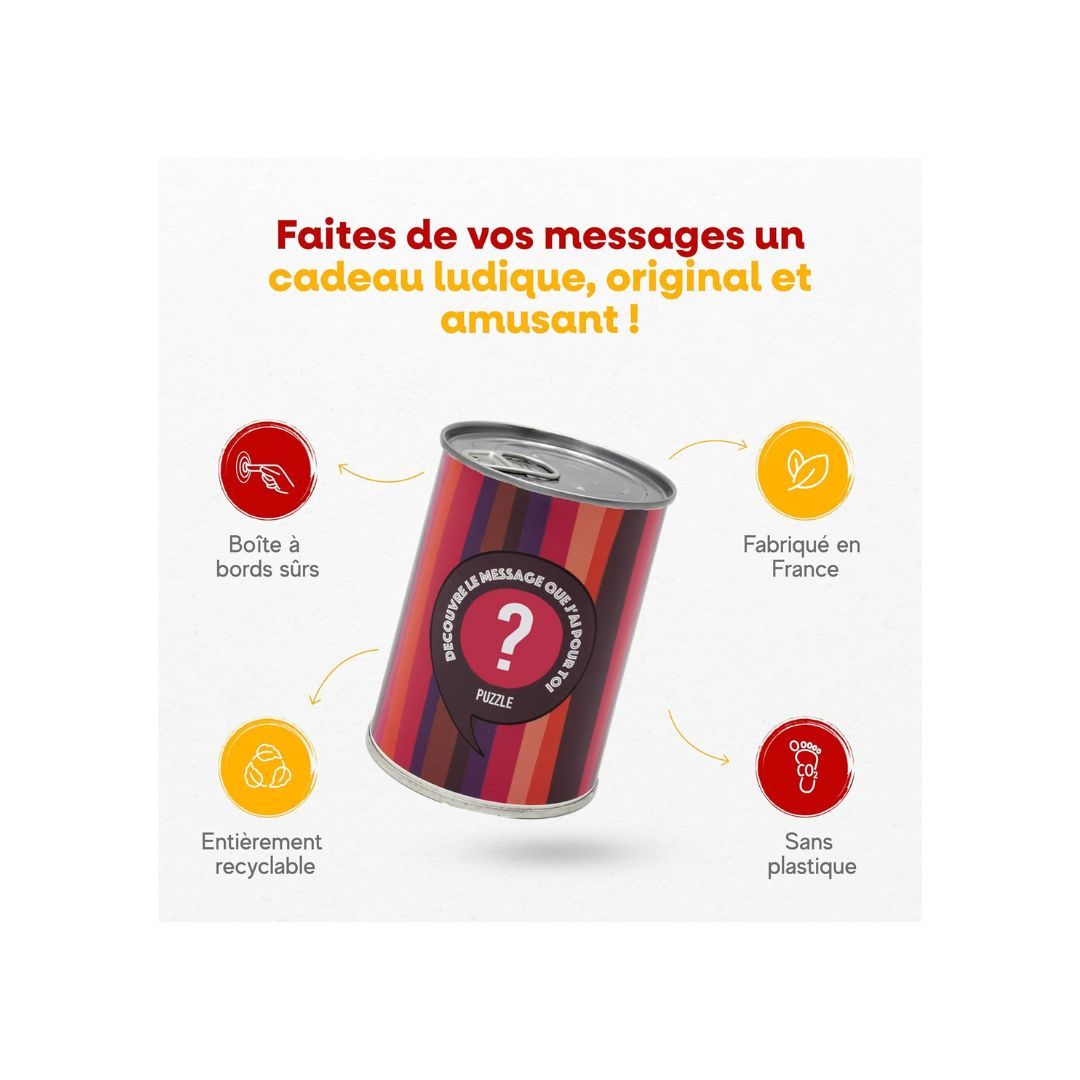 BWAT - Puzzle message à offrir Papa (version française)