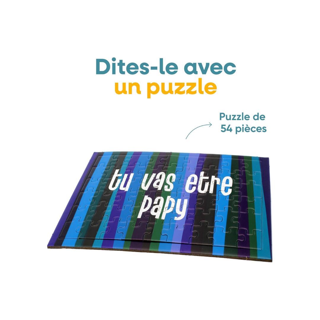 BWAT - Puzzle message à offrir Papy (version française)