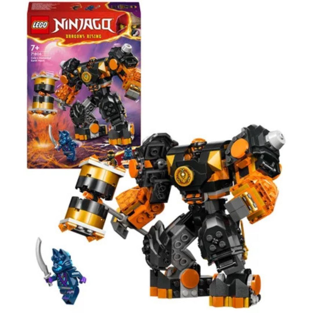 Lego 71806 - Ninjago Le Robot Élémentaire de la Terre de Cole