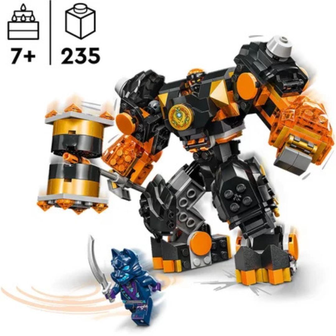 Lego 71806 - Ninjago Le Robot Élémentaire de la Terre de Cole