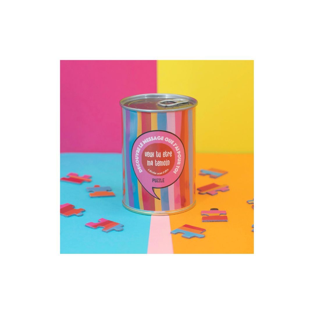 BWAT - Puzzle Message à Offrir dans Boîte Surprise (version française)