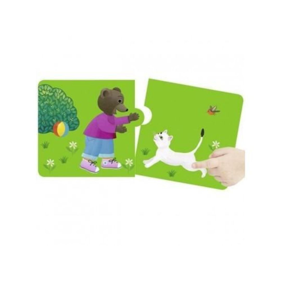Bayard Jeux - Petit Ours Brun - Mon premier puzzle à toucher