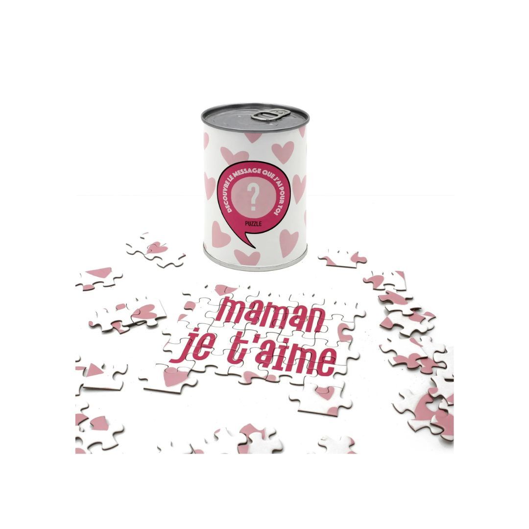 BWAT - Puzzle Message à Offrir dans Boîte Surprise (version française)