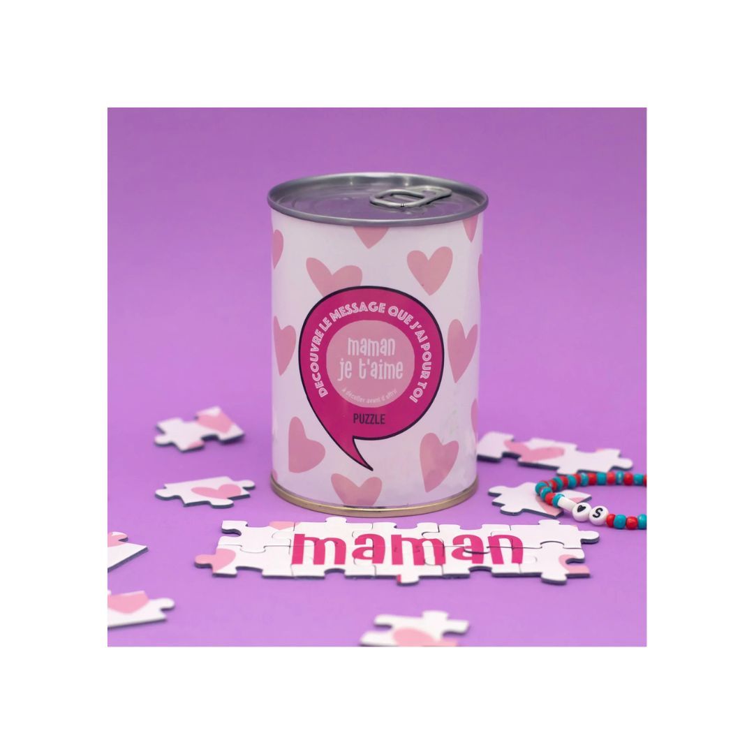 BWAT - Puzzle Message à Offrir dans Boîte Surprise (version française)