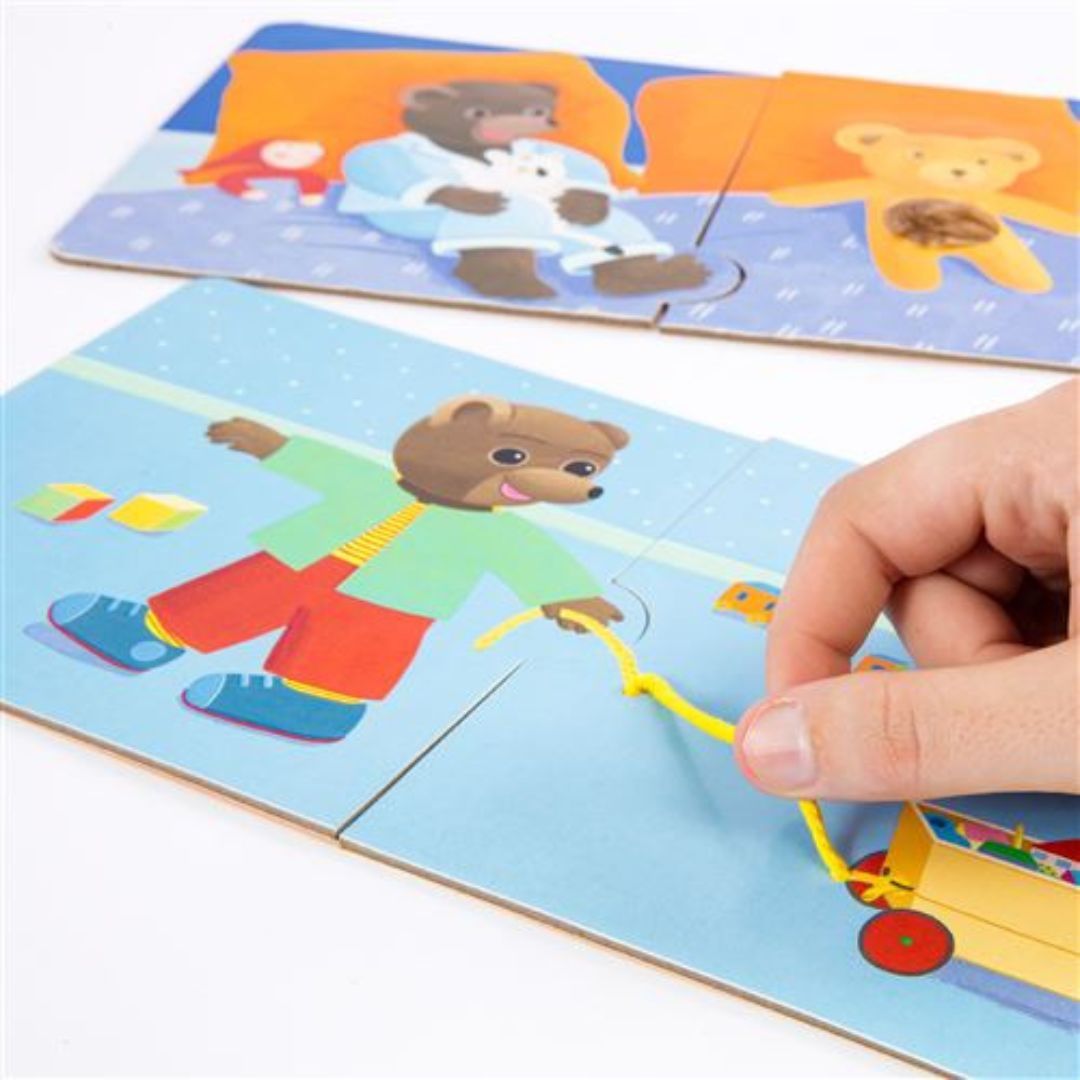 Bayard Jeux - Petit Ours Brun mon premier puzzle à toucher
