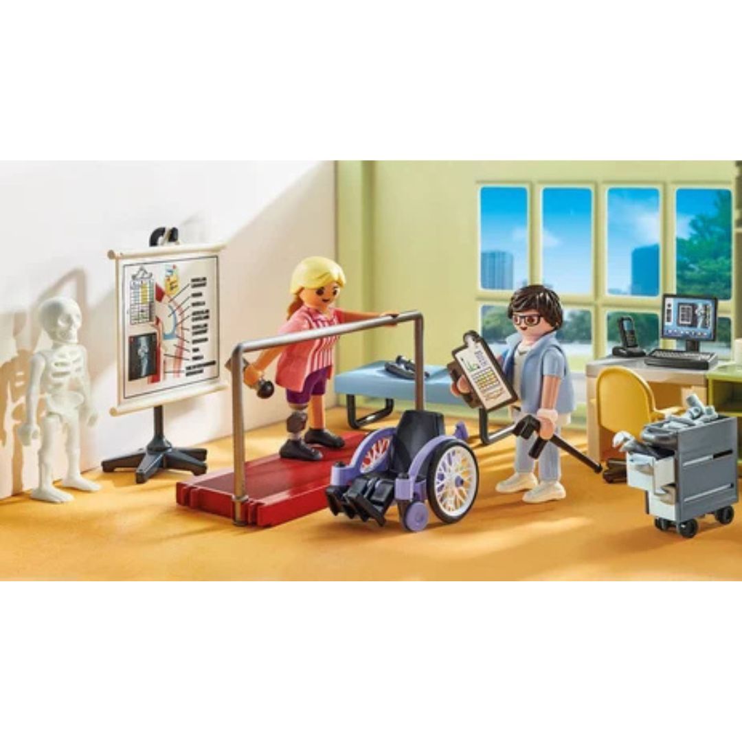 Playmobil 71617 - Atelier de kinésithérapie