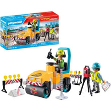 Playmobil 71751 - Ouvriers avec rouleau compresseur