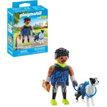 Playmobil 71740 - Homme sportif avec Border Collie