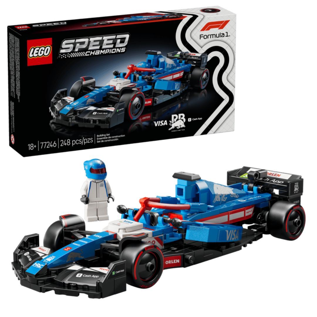 LEGO Speed Champions 77246 - Voiture F1 Visa Cash App RB VCARB