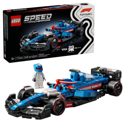 LEGO Speed Champions 77246 - Voiture F1 Visa Cash App RB VCARB