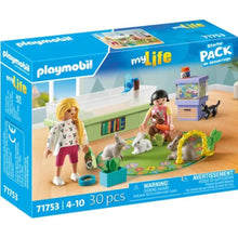 Playmobil 71753 - Animalerie avec enclos à lapins et tapis
