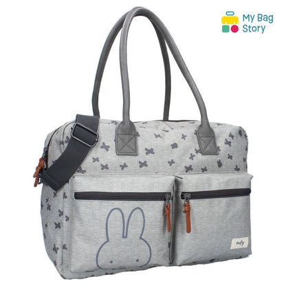 Mybagstory - Sac à langer Miffy Gris - 40 cm