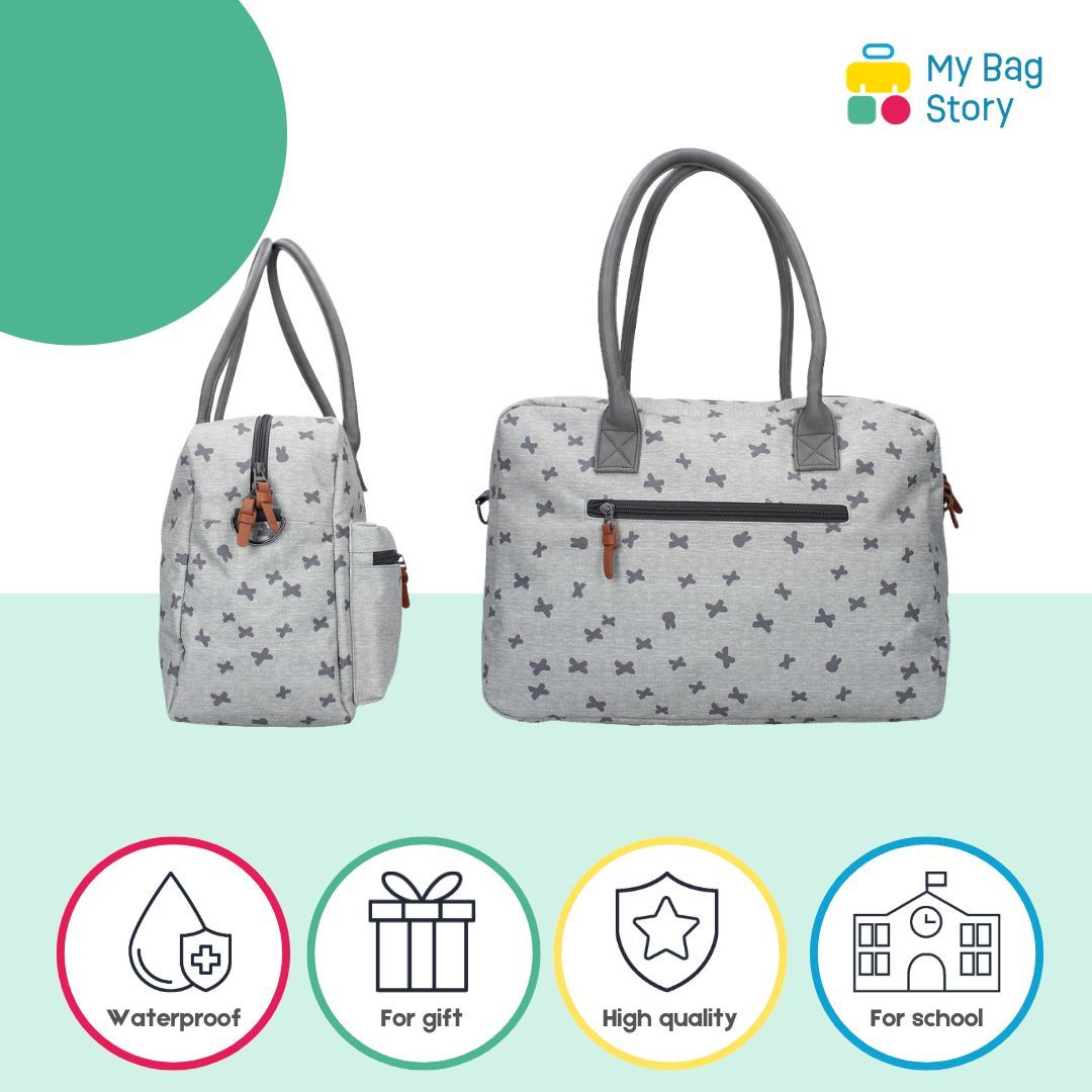 Mybagstory - Sac à langer Miffy Gris - 40 cm