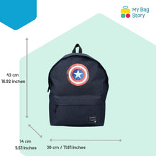 Mybagstory - Sac à dos Avengers Bleu Foncé - 43 cm
