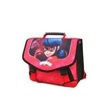 Mybagstory - Cartable Miraculous rouge 38 cm pour fille