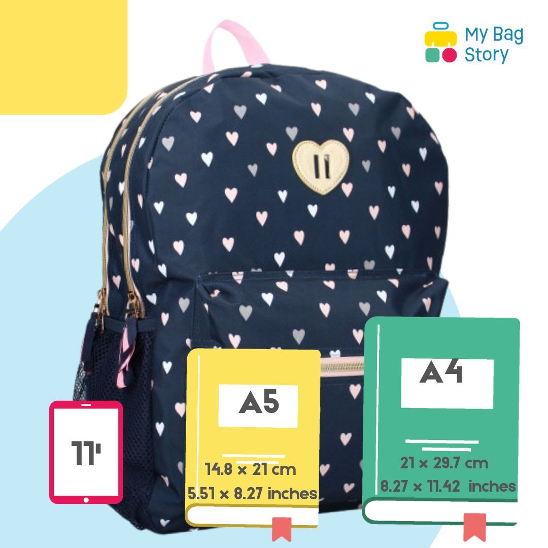 Mybagstory - Sac à dos enfant Milky Kiss 43 cm