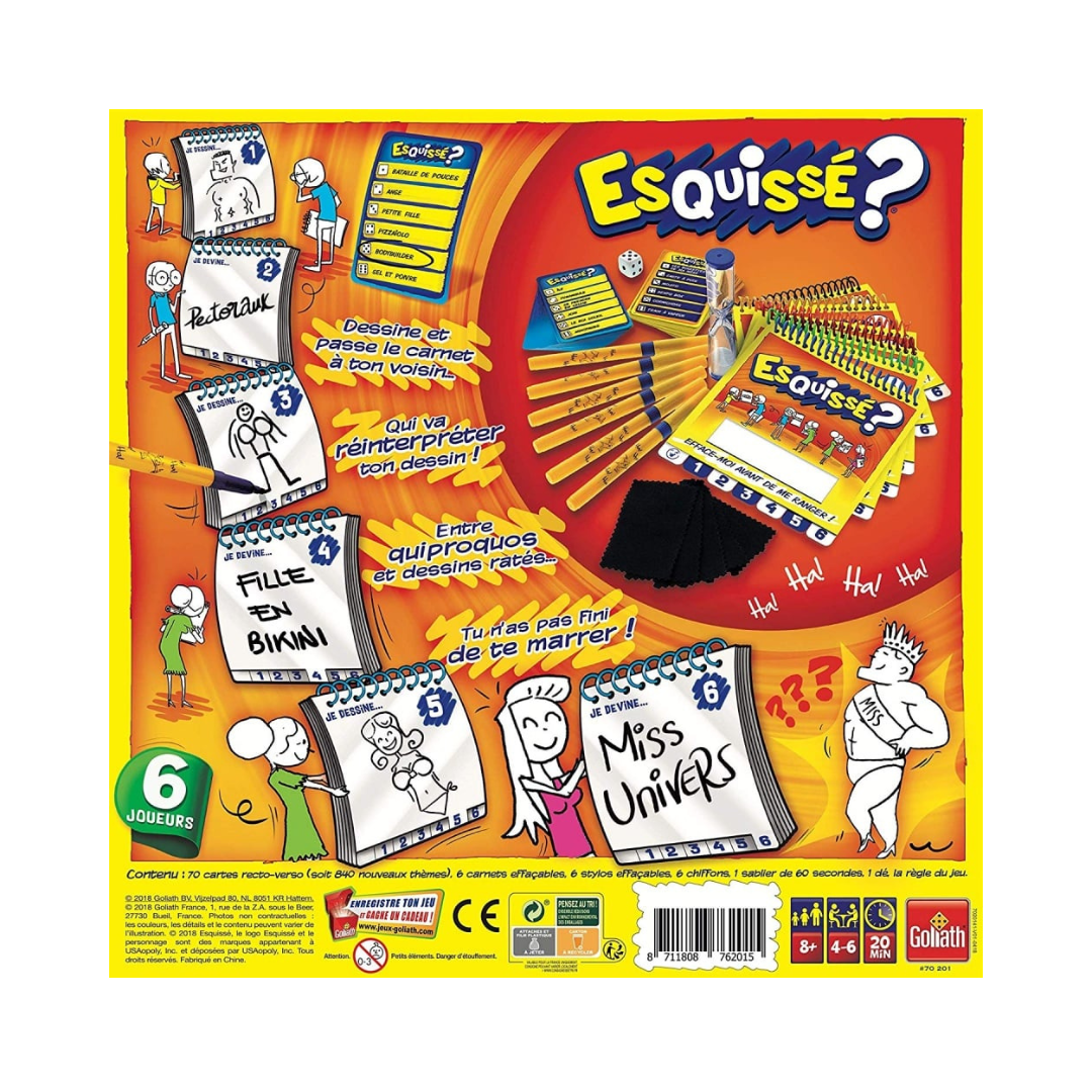 Goliath – Esquissé ? Version 6 Joueurs