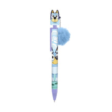 My Sweety Pop - Stylo Bluey avec Pompon Bleu Doux