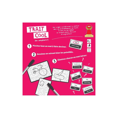 Bankiiiz Editions - Trait Cool Jeu de Dessin Coopératif