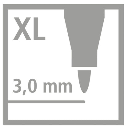 STABILO - Lot de 12 feutres de coloriage pointe large
