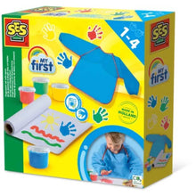 SES Creative - My first - Mon premier kit de peinture au doigt avec tablier