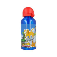 My Sweety Pop - Gourde en aluminium Sonic Bleu/Rouge - 400 ml