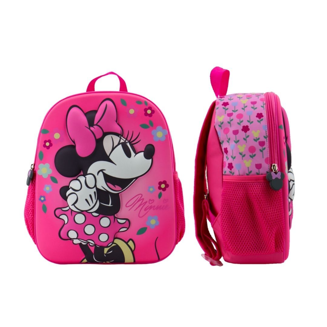 Mybagstory - Sac à dos 3D Minnie Mouse Rose - 30,5 cm