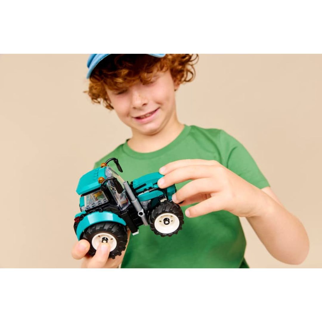 LEGO City 60498 - Le tracteur - Maquette de véhicule de ferme
