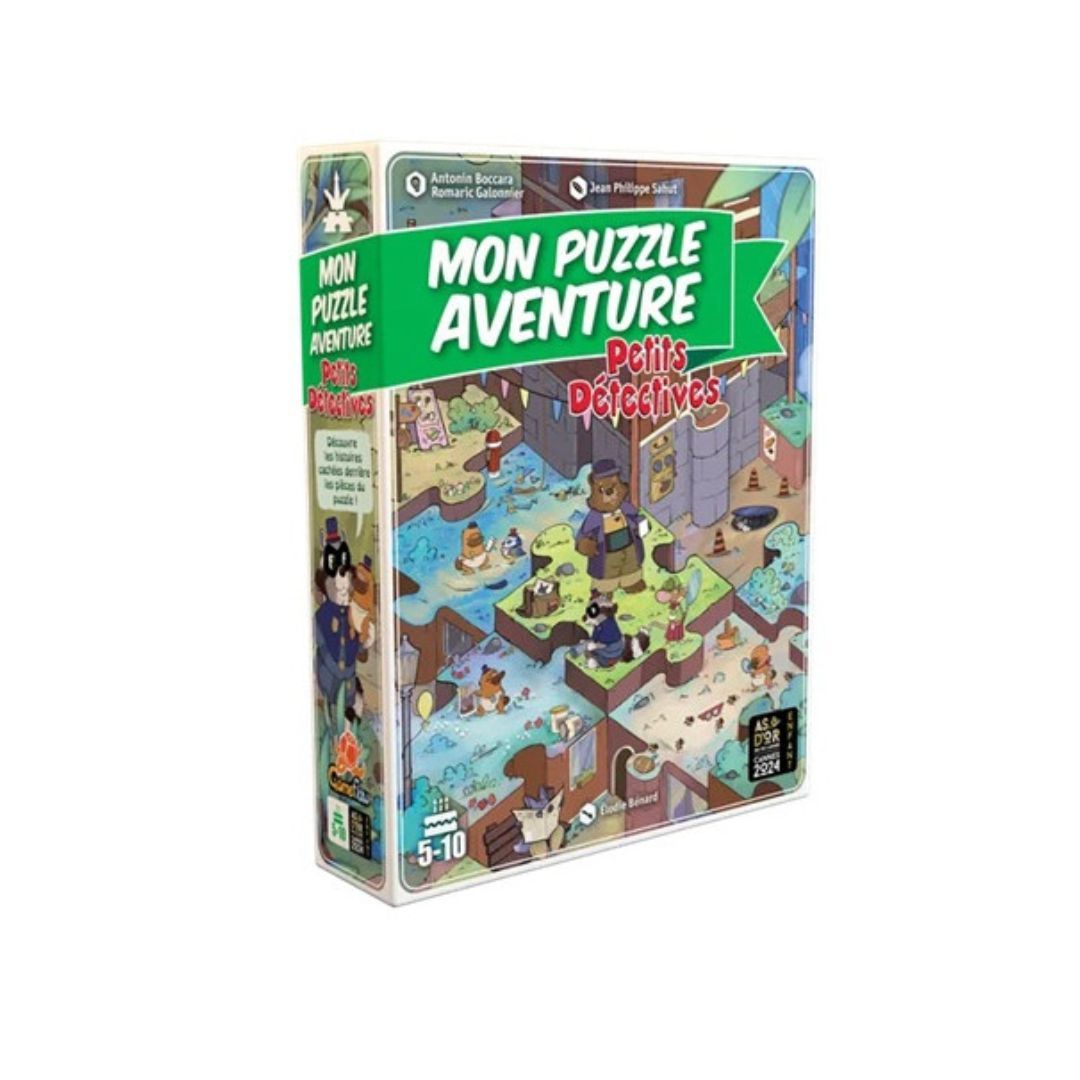 Game Flow - Mon Puzzle Aventure - Petits Détectives - 42 Pièces