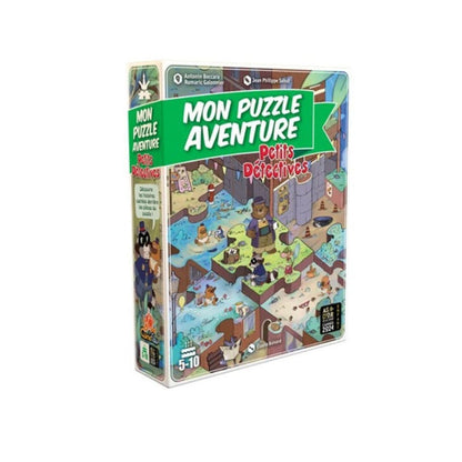 Game Flow - Mon Puzzle Aventure - Petits Détectives - 42 Pièces