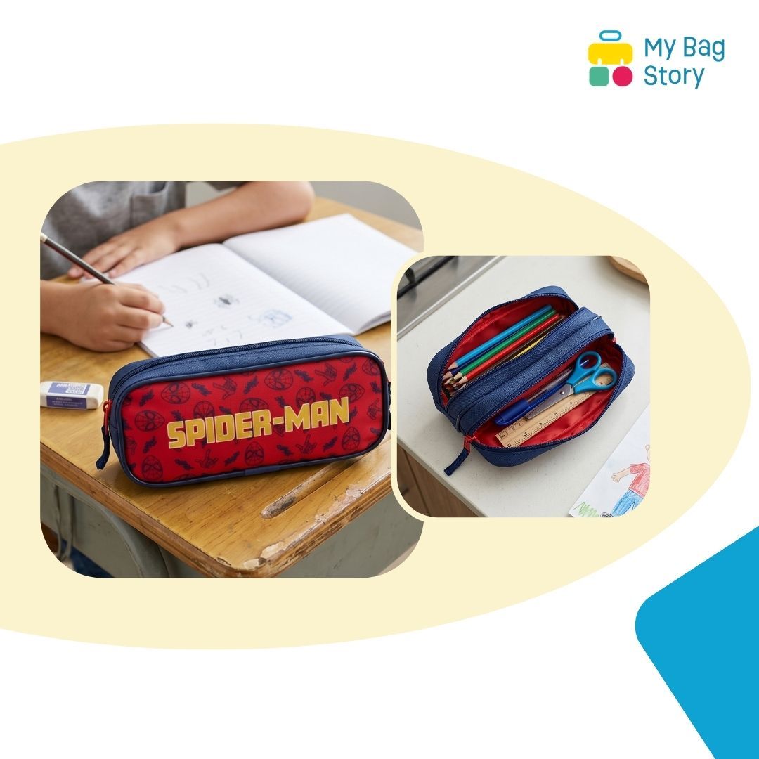Mybagstory - Trousse scolaire Spiderman