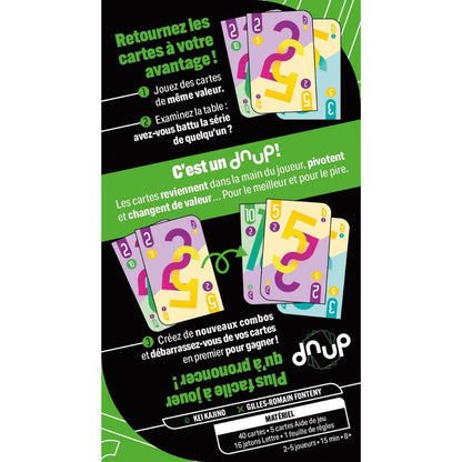 Asmodee - Dnup - Jeu de cartes stratégique