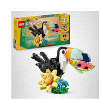 LEGO - Creator 3-en-1 Animaux Sauvages : Le Toucan Tropical 31173