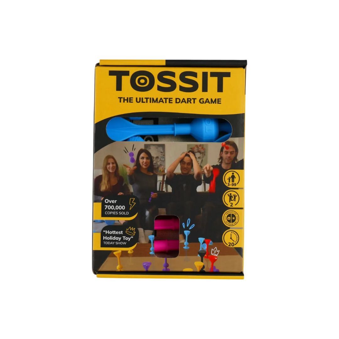 Tossit - Jeu de fléchettes Tossit bleu et rose