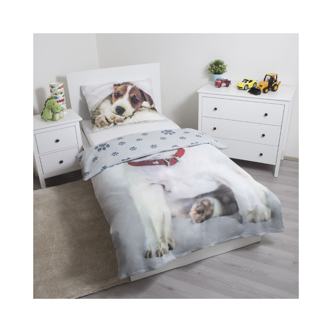Housse de couette pour enfant Chien