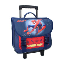 Mybagstory - Cartable à roulettes Spider-Man Bleu/Rouge - 38 cm