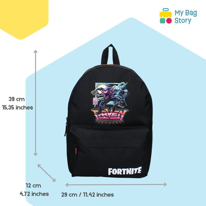 Mybagstory - Sac à dos Fortnite Renegade Noir - 39 cm
