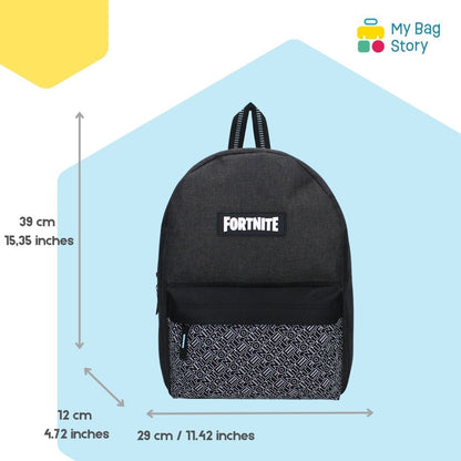 Mybagstory - Sac à dos Fortnite Renegade Noir/Blanc - 39 cm