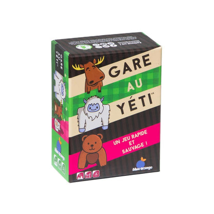 Blue Orange - Gare au Yétiun jeu de société d’ambiance rapide