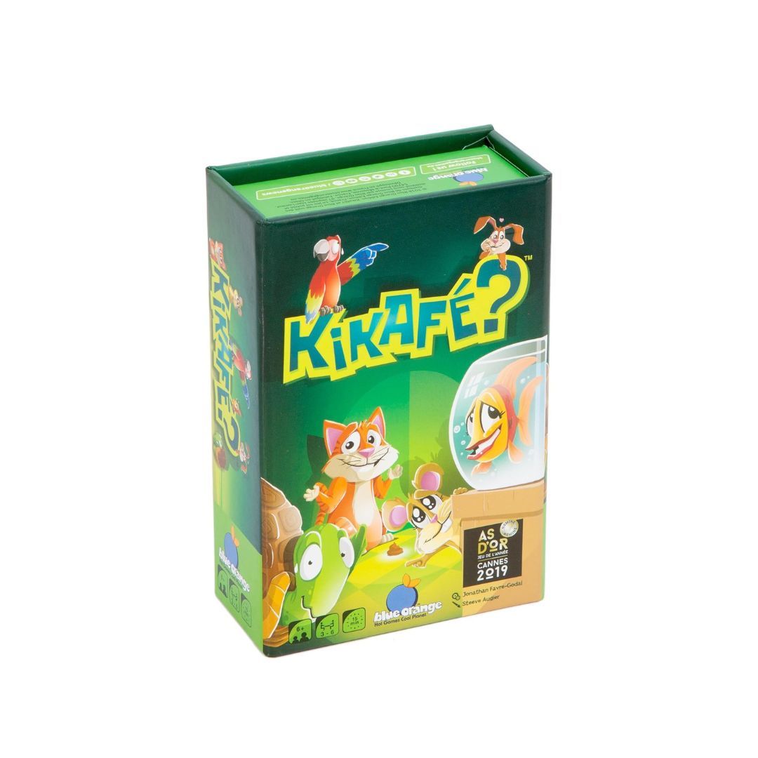 Blue Orange - Kikafé est un jeu de cartes de rapidité