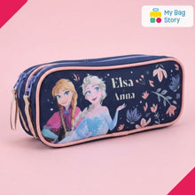 Mybagstory - Trousse La Reine des Neiges 2 Bleu/Rose - 22 cm