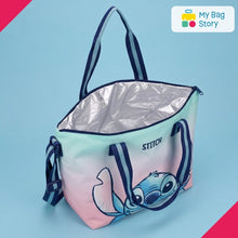 Mybagstory - Sac Isotherme Stitch Bleu/Rose - 48 cm