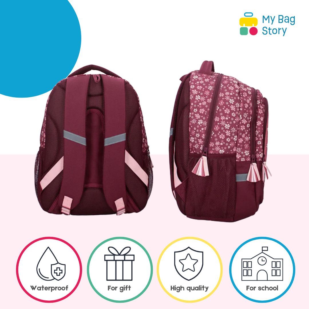 Mybagstory - Sac à dos Milky Kiss Wild Bliss Flowers