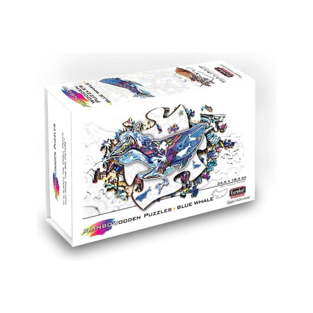 Eureka - Puzzle bois Baleine