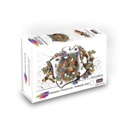 Eureka - Puzzle en Bois Chat Pirate
