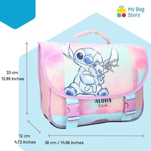 Mybagstory - Cartable Stitch rose